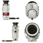 Waste King Garbage Disposal Legend Series 1/3 Hp Continuous Feed Stainless Steel. Fixed Price $72.12.