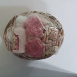 Ben Rickert Rose Bath Basket Soap Set Cube & Lotion Vintage. Fixed Price $9.99.