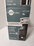 Insinkerator Badger 500 1/2 Hp Garbage Disposal Brand New **open Box**. Fixed Price $75.99.