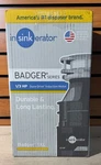 Insinkerator Garbage Disposal With Cord, Badger 1, 1/3 Hp Continuous Feed. Fixed Price $79.99.