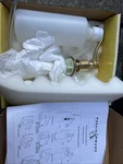 Rohl U.6995-SEG Deck Mount Soap Dispenser Satin English Gold. Fixed Price $199.99.