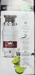 Waste King L-1001 1/2 Garbage Disposal With Power Cord. Fixed Price $64.99.