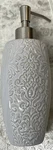 Creative Bath Heirloom Gray Ceramic 8 Tall Soap Dispenser Lotion Pump Sink New. Fixed Price $28.99.