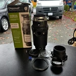 1/3 Hp Continuous Feed Garbage Disposer Black GFC320N. Fixed Price $39.00.
