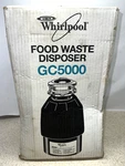 Whirlpool 3/4 Hp In-sink Disposer GC5000. Nib. Fixed Price $149.99.