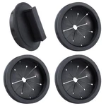 Beaquicy Garbage Disposal Splash Guards And Stopper Set - 3 Pack Sink Black. Fixed Price $13.03.