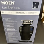 Moen The Chef Series Horsepower Garbage Disposal (EX100C). Fixed Price $192.99.