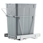 35QT Pullout Waste Container Under Cabinet Kitchen Garbage Trash Can. Fixed Price $43.99.