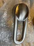 Hansgrohe 06848800 Proaktiv Handle Option, Metro Steel Finish. Fixed Price $99.99.