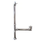 Barclay 5599-CP Exposed Leg Tub Waste & Overflow Pipe Set Polished Chrome Nib. Fixed Price $57.70.