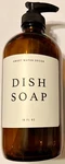 Sweet Water Decor Glass Dish Soap Dispenser W/ Pump Refillable Bottle 16 Oz. Fixed Price $9.95.
