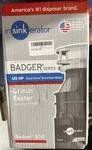 Insinkerator Badger 500 W/c, 1/2 Hp Continuous Feed Kitchen Garbage Disposal. Fixed Price $90.00.