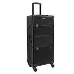 Rolling Makeup Train Case Car Large Storage Cosmetic Trolley 3 1 Swivel Wheel. Fixed Price $73.98.
