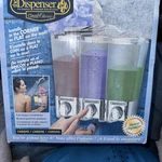 Better Living Clear Choice Chrome 3-COMPARTMENT Shower Soap Dispenser. Fixed Price $29.99.
