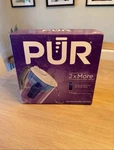 New Pur 7 Cup Pitcher Dispenser Water Filtration System Comes W/ Filter. Fixed Price $22.00.
