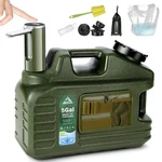 5 Gallon Bpa Free Water Jug With Pump, Portable Leak-proof Dispenser For Camping. Fixed Price $105.99.