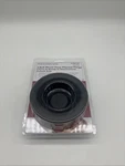 Westbrass R2082-62 Waste Disposal Deep Flange And Stopper, Matte Black. Fixed Price $19.79.