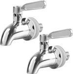2PACK Stainless Steel Beverage Dispenser Replacement Spigot Faucet For Water Jug. Fixed Price $18.23.