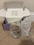 Ginger Metro Soap Lotion Dispenser Satin Nickel Polished Brass 0814-15/3 Nib. Fixed Price $48.95.