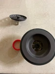 Franke 900-SLG Colorline 3-1/2" Basket Strainer Slate Grey. Fixed Price $53.99.
