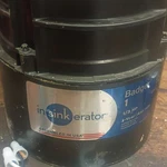 Insinkerator Badger Garbage Disposal 1/3 Hp Continuous Feed W/ Power Cord. Fixed Price $40.00.