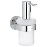 Grohe 40448001 Essentials Soap Dispenser With Holder, Starlight Chrome. Fixed Price $76.87.