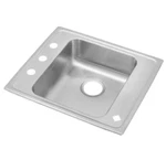 Elkay Hole Stainless Steel Sink Model Number DRKAD252255R4. Fixed Price $500.00.