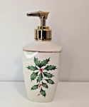 Lenox Christmas Holiday Dimension Soap/lotion Dispenser Holly Berries. Fixed Price $60.00.