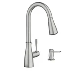 Moen 87699SRS Lucira Spot Resis Stainless Steel High Arc Pulldown Kitchen Faucet. Fixed Price $166.37.