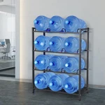 5 Gallon Water Jug Holder 12 Heavy Duty 4 Tier Storage Rack. Fixed Price $52.59.