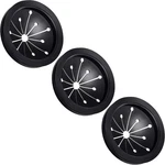 Pcs Garbage Disposal Splash Guards Sink Baffle 3, Black. Fixed Price $13.35.