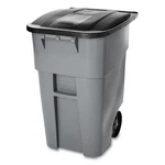 Rubbermaid Commercial 9W27GY Brute 50 Gal. Square Rollout Container - Gray New. Fixed Price $239.56.