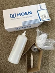 Moen Bathroom Sink Soap & Lotion Dispenser 3942W Glacier Stock Pic. Fixed Price $35.99.