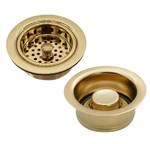 Westbrass A2165-01 4-1/4" Od Post Style Large Kitchen Basket Strainer With Waste. Fixed Price $37.99.