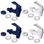 Replacement Cooler Faucet 2 Blue And White Water Dispensers, Free Spigot. Fixed Price $6.92.