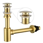 Bathroom Sink Stopper P-trap Complete Set Adjustable 1-1/4 Drain Kit Tub.... Fixed Price $95.15.