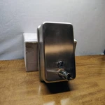 Bradley Model 6562-00 Surface Mount Vertical Liquid Soap Dispenser, 40OZ. Fixed Price $24.99.