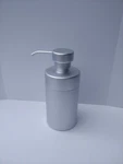 Target Made By Design Solid Soap Lotion Pump Dispenser Silver Aluminum. Fixed Price $5.00.