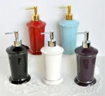 Creative Bath Regency Ceramic Lotion / Soap Dispenser Various Colors New. Fixed Price $11.95.