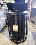 Alpine 38 Gallon Metal Commercial Indoor/outdoor Waste Receptacle, Trash Can. Fixed Price $385.00.