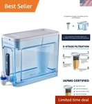 Eco-friendly 32-CUP Water Filter Dispenser With 5-STAGE Filtration System. Fixed Price $71.99.