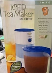 Mr. Coffee 3-QUART Iced Tea Maker Beverage Machine Blue TM70 New Never Used. Fixed Price $75.00.