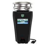 Eco Logic 1/3 Hp Continuous Feed Garbage Disposal W/ Cord, Stopper, Splash Guard. Fixed Price $74.99.