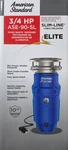 **new In Box** American Standard 3/4 Hp (ASE-90-SL) Corded Food Waster Disposer. Fixed Price $99.99.