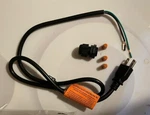 Ipower 3 Feet Disposal Cord Kits For Any Ventilation Fans, Black Color. Fixed Price $13.95.