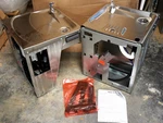 Halsey Taylor Hydroboost Bottle Filling Station & Bi-level Ada Cooler Fountain. Fixed Price $1500.00.