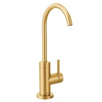Moen S5530BG Brushed Gold One-handle Beverage Faucet Slight Wear. Fixed Price $216.24.