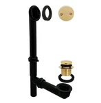 Westbrass 593144 Tip-toe Bath Tub Pop Up Drain And Overflow Polished Waste. Fixed Price $38.21.