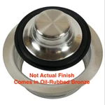 Mountain Plumbing Waste Disposer Trim Collar With Matching Stopper - MT204/ORB. Fixed Price $80.00.