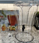 Durable Tritan 3.5 Gallon Drink Dispenser W/ Removable Ice Cone Buddeez Bpa Free. Fixed Price $49.99.